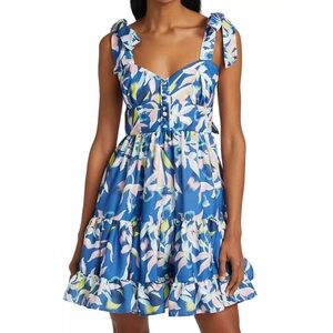 No Pise La Grama - Papelon Tropical Mini Dress